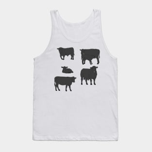 Angus Cattle Pack Tank Top